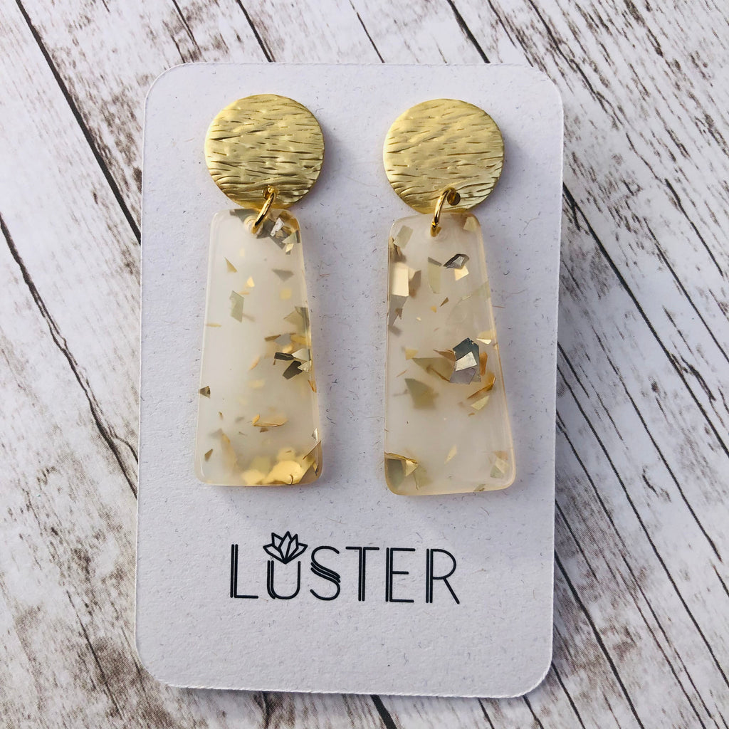 Gold Confetti Earrings