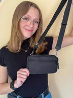Convertible Crossbody & Wristlet Wallet Bag – 7 Colors | 2-Zipper Purse with Card Slots, Phone Holder & Adjustable Strap