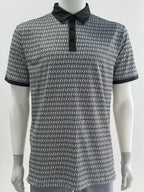 Sage Green Mosaic Performance Polo