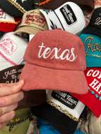 Texas Corduroy Dad Hat