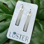 Steel Flower Earrings