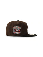 New Era 5950 Dodgers Glow in the Dark Hat - Brown/Black