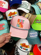Turquoise Trucker Hat Chain