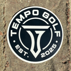 Tempo Logo Vinyl Sticker