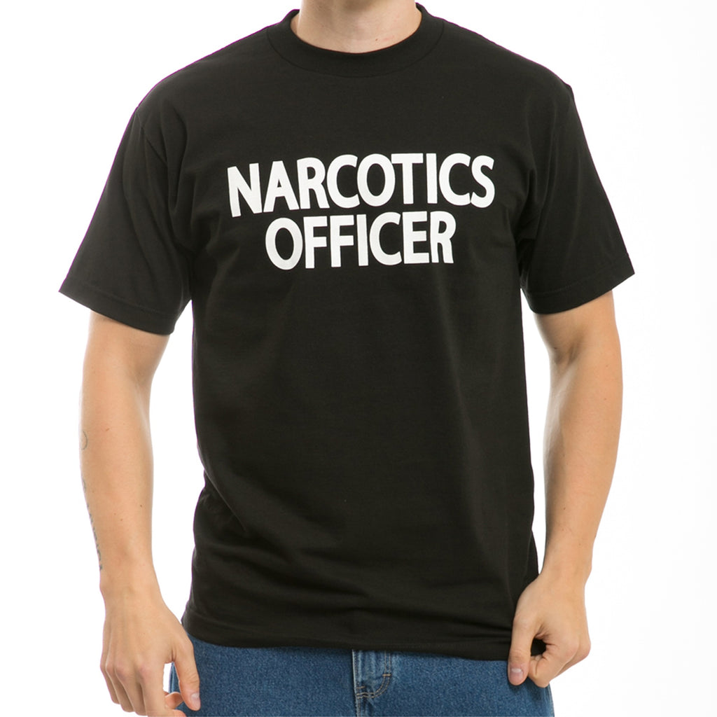 Law Enf.T's, Narcotics Officer Black, 2X