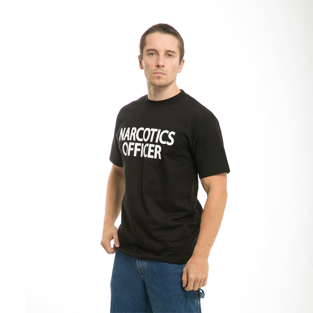 Law Enf.T's, Narcotics Officer Black, 2X