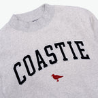 Coastie Embroidered Mockneck Sweatshirt
