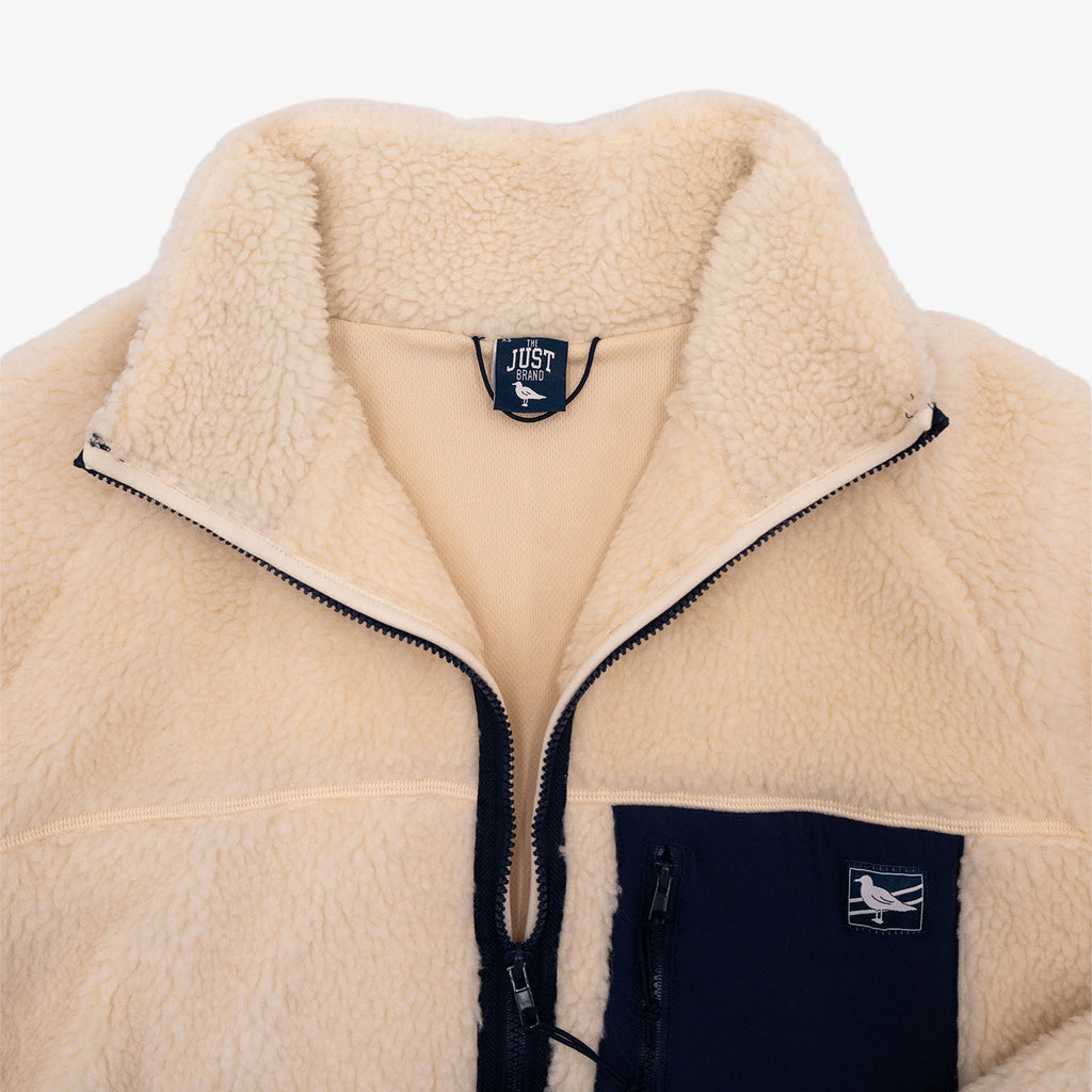 Just Brand Sherpa Fleece Jacket