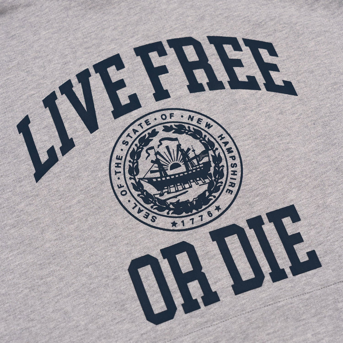 Live Free Or Die Super Heavyweight Hoodie