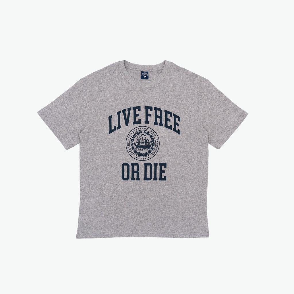 Live Free or Die T-Shirt - Heather Grey