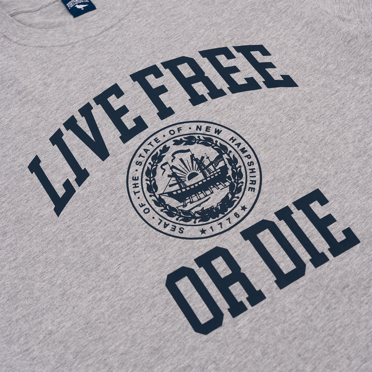 Live Free or Die T-Shirt - Heather Grey