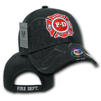 Shadow Law Enf. Caps, Fire Dep, Black