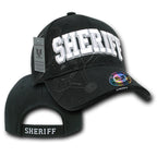 Shadow Law Enf. Caps, Sheriff, Black