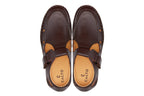 CALTO - K0752 - 2.8 Inches Taller (Coffee Brown) - Lightweight Casual Fisherman Sandal