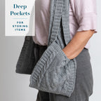 Knit Scarf with Pockets