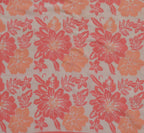 Handmade Batik Scarf, 100% Soft Cotton, Pink Bloom, Floral