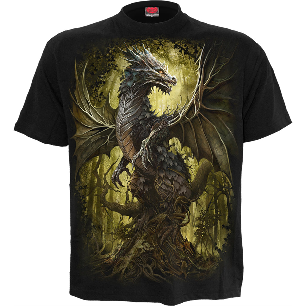 Spiral - Oak Dragon - T-Shirt Black - M