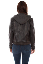 LADIES JACKET W/HOOD