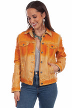 LADIES JEAN JACKET