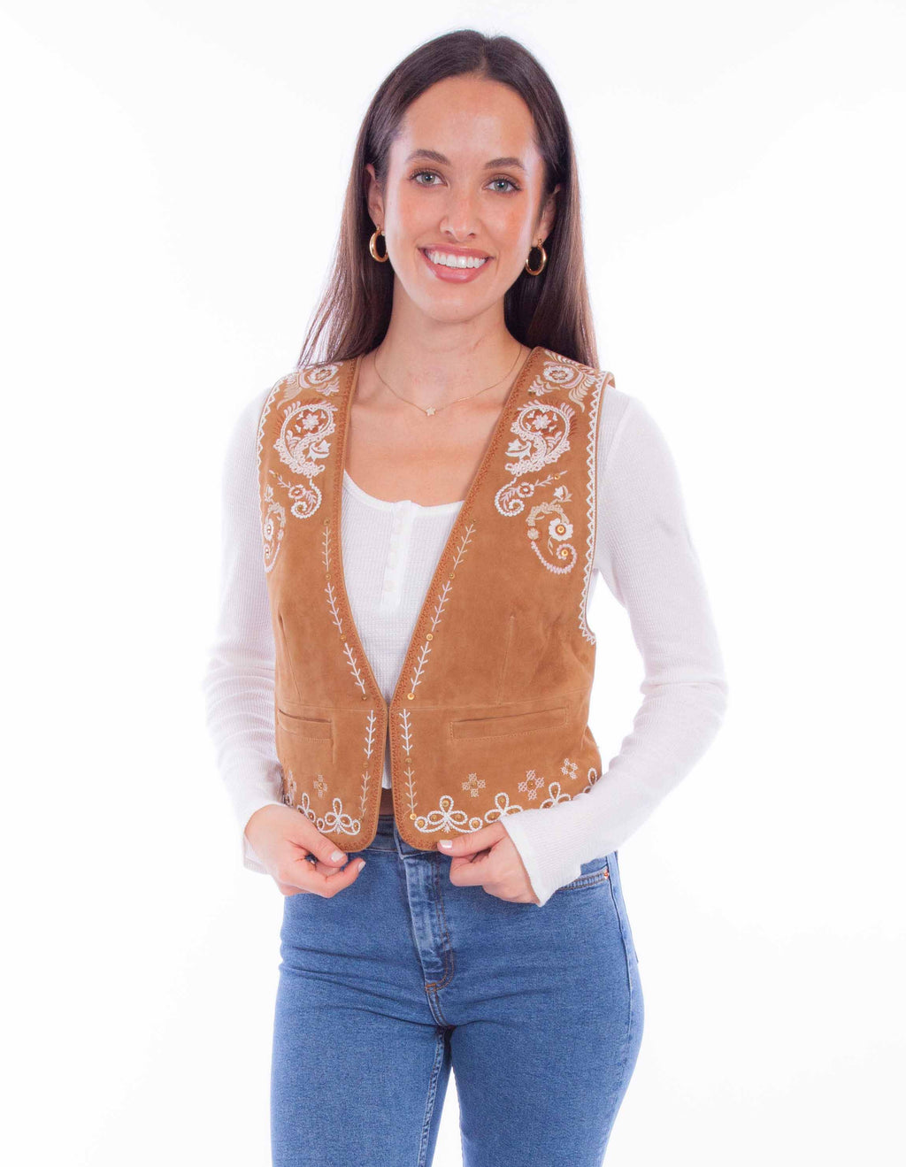 EMB LADIES VEST