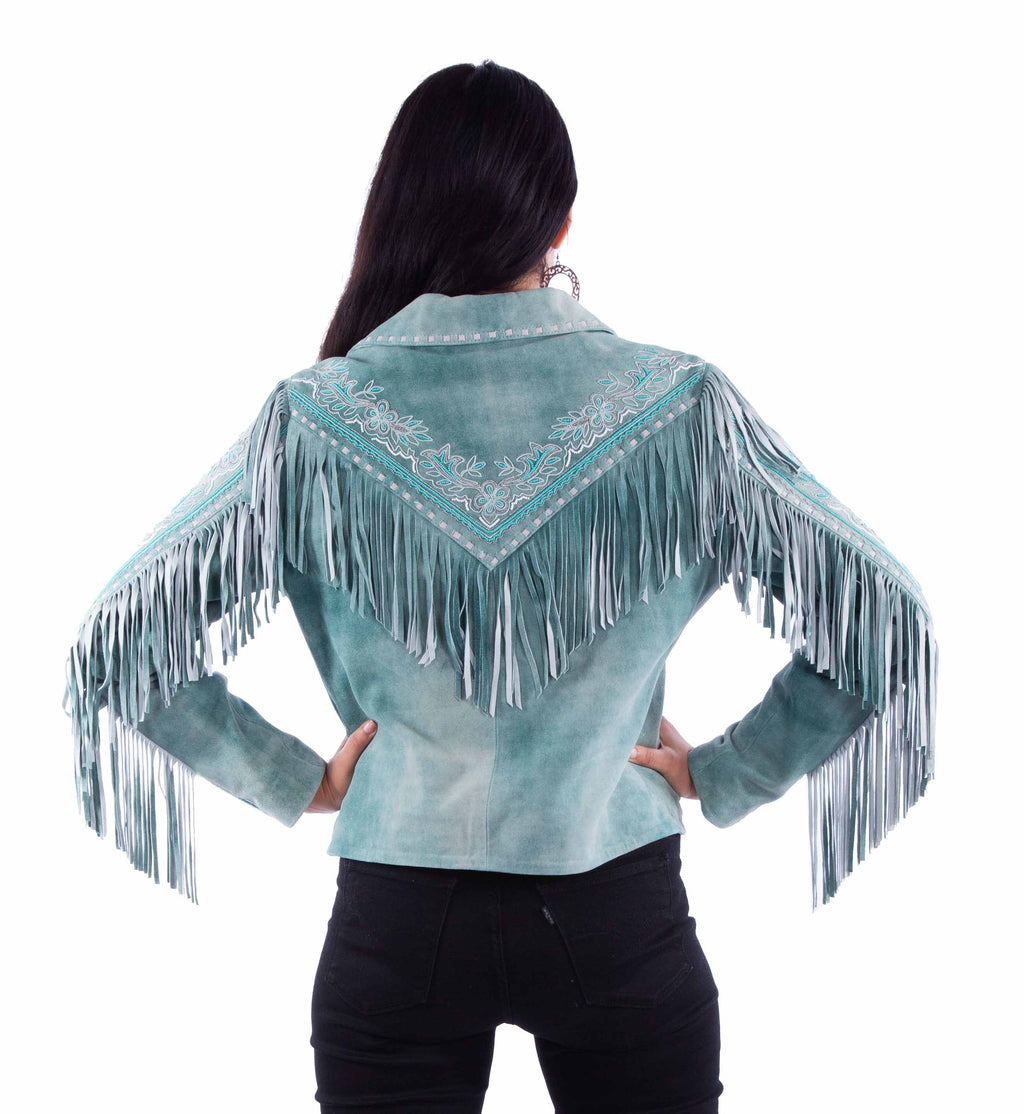 LADIES FRINGE JACKET