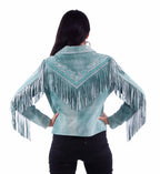 LADIES FRINGE JACKET
