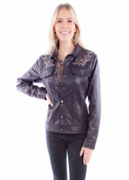 LADIES EMBO JACKET