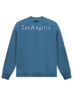 Pro Standard LA Dodgers Country Club Crewneck - Steel Blue