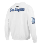 Pro Standard LA Dodgers Country Club Crewneck - White