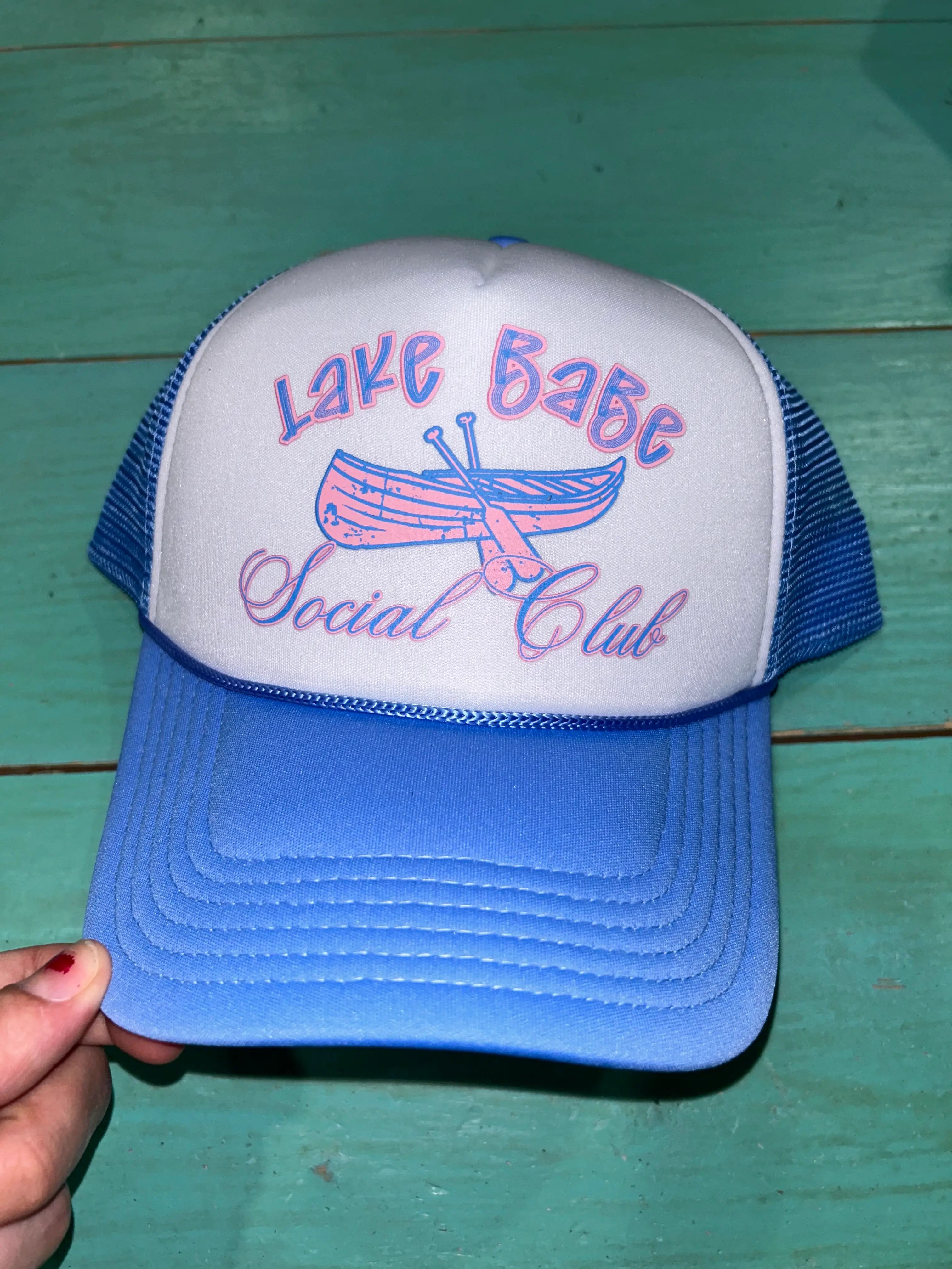 Lake Babe Social Club Trucker