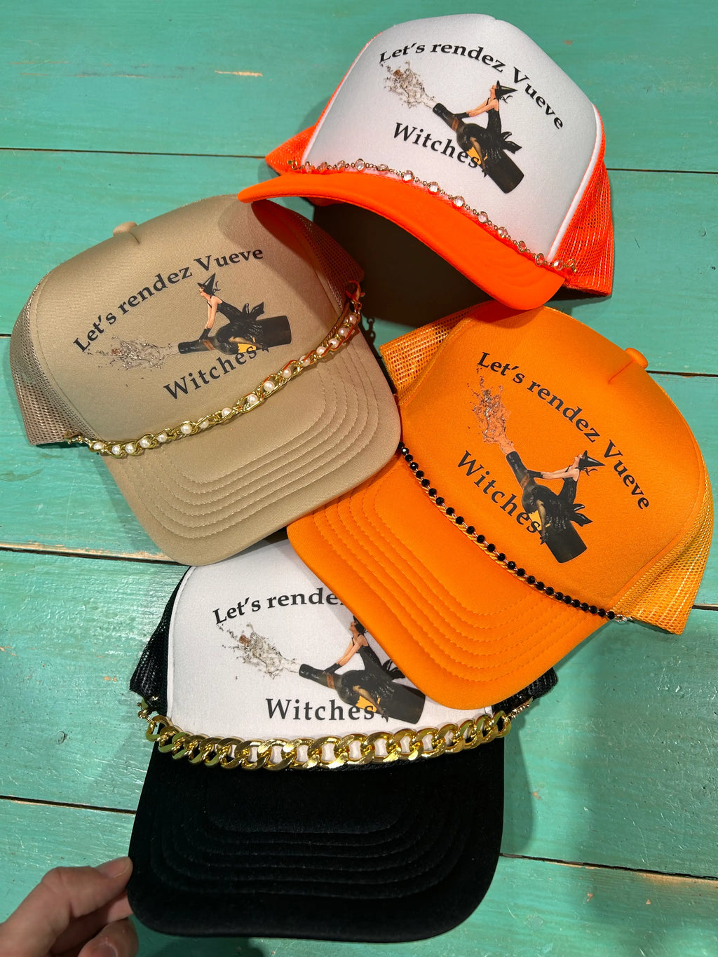 Lets Rendez Vueve Witches Trucker