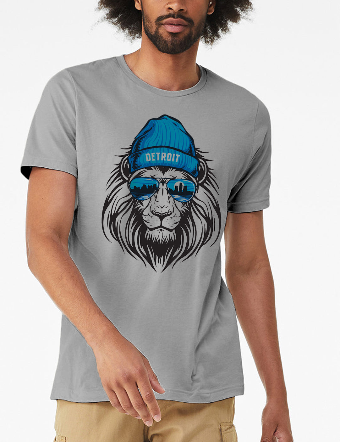 Lion Head - Heather Silver