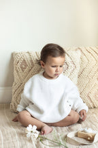 Hand embroidered Sweater Organic - Halloween theme