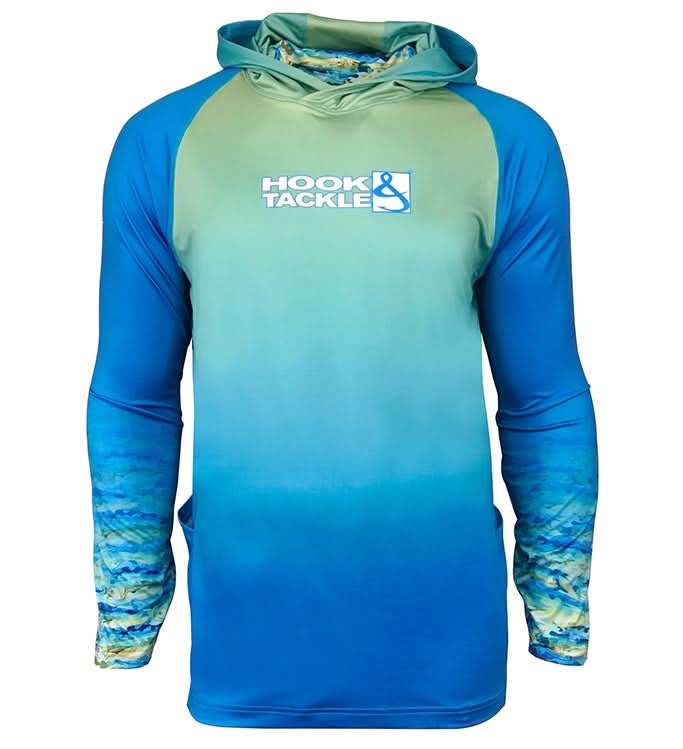 Men's Mahi Camo UV Fishing Hoodie Gaiter