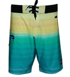 Men's Gradient Scales Stretch Boardshort
