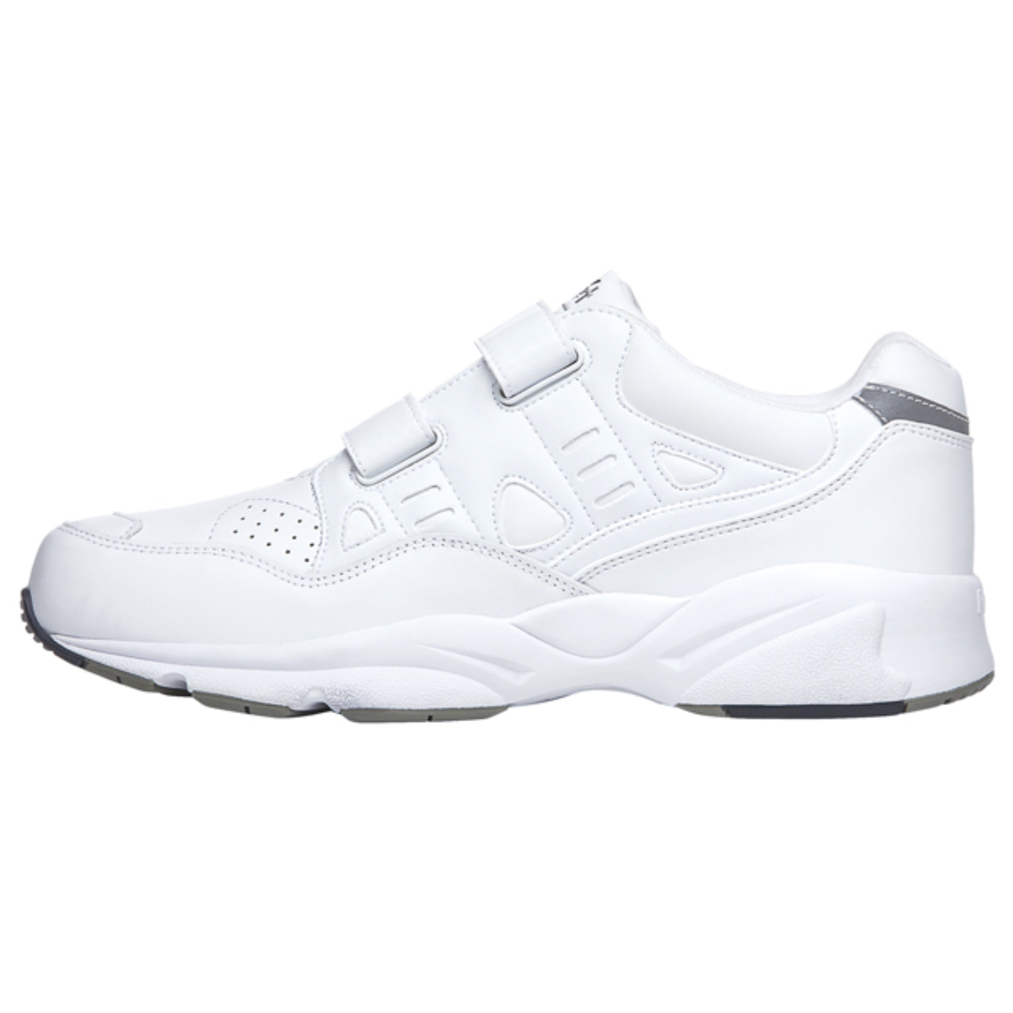 Propet Stability Walker Strap Mens Sneakers - White, Size 11H