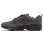 Propet Stability Fly Mens Sneakers - Dk Grey/Lt Grey, Size 15