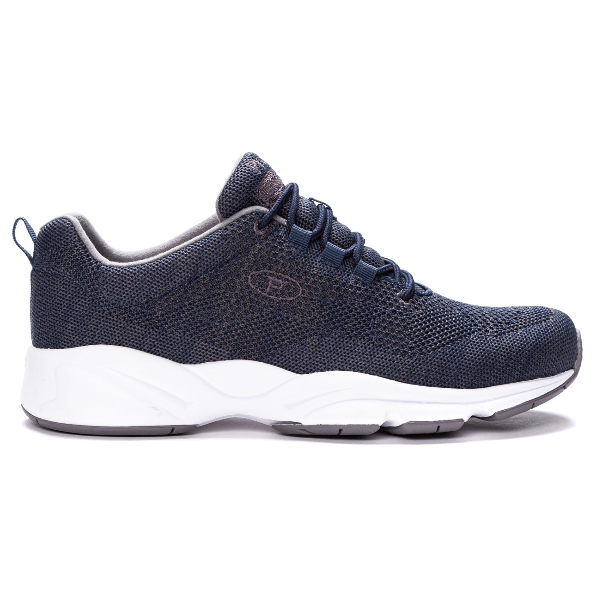 Propet Stability Fly Mens Sneakers - Navy/Grey, Size 11H
