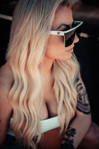 Afterhour White Frame/Smoked Lens