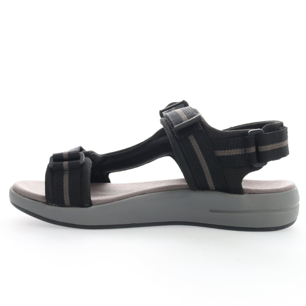 Propet Men's  Eli  Sandals , Black/Grey, Size - 11H