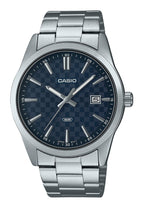 Casio Enticer Analog Stainless Steel Blue Dial Quartz MTP-VD03D-2A Mens Watch