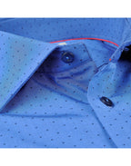 Made in Italy Dress Shirts// Blue - contemporary fit- Final Sale
