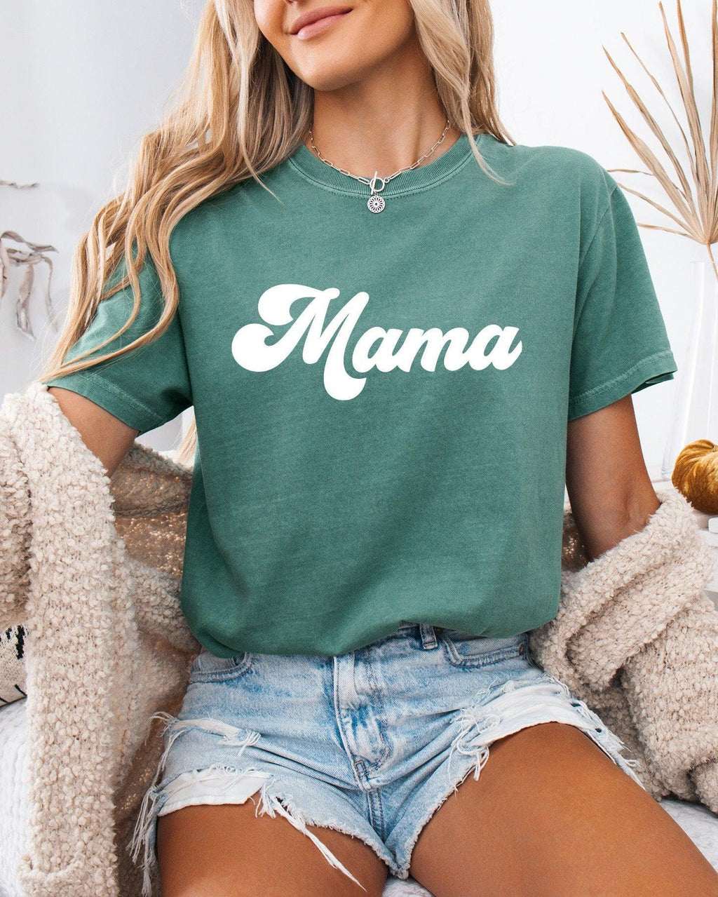 Groovy Mama Comfort Colors T Shirt