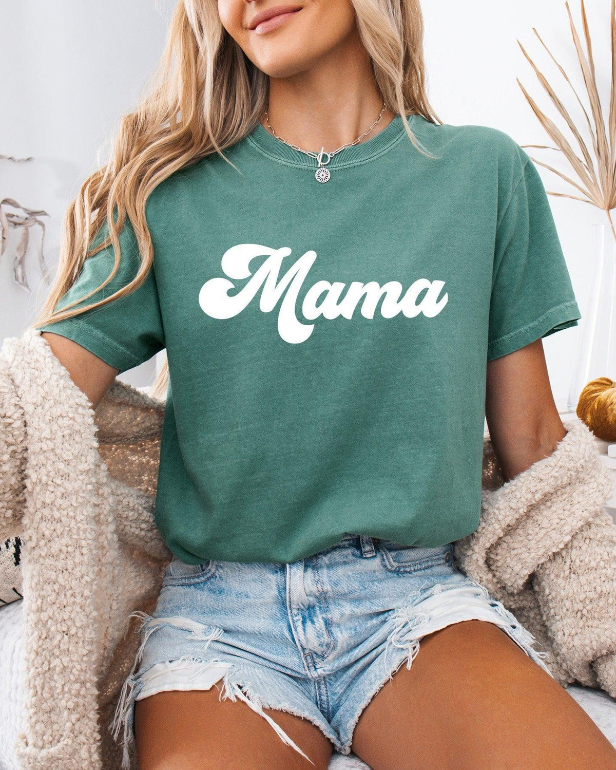 Groovy Mama Comfort Colors T Shirt