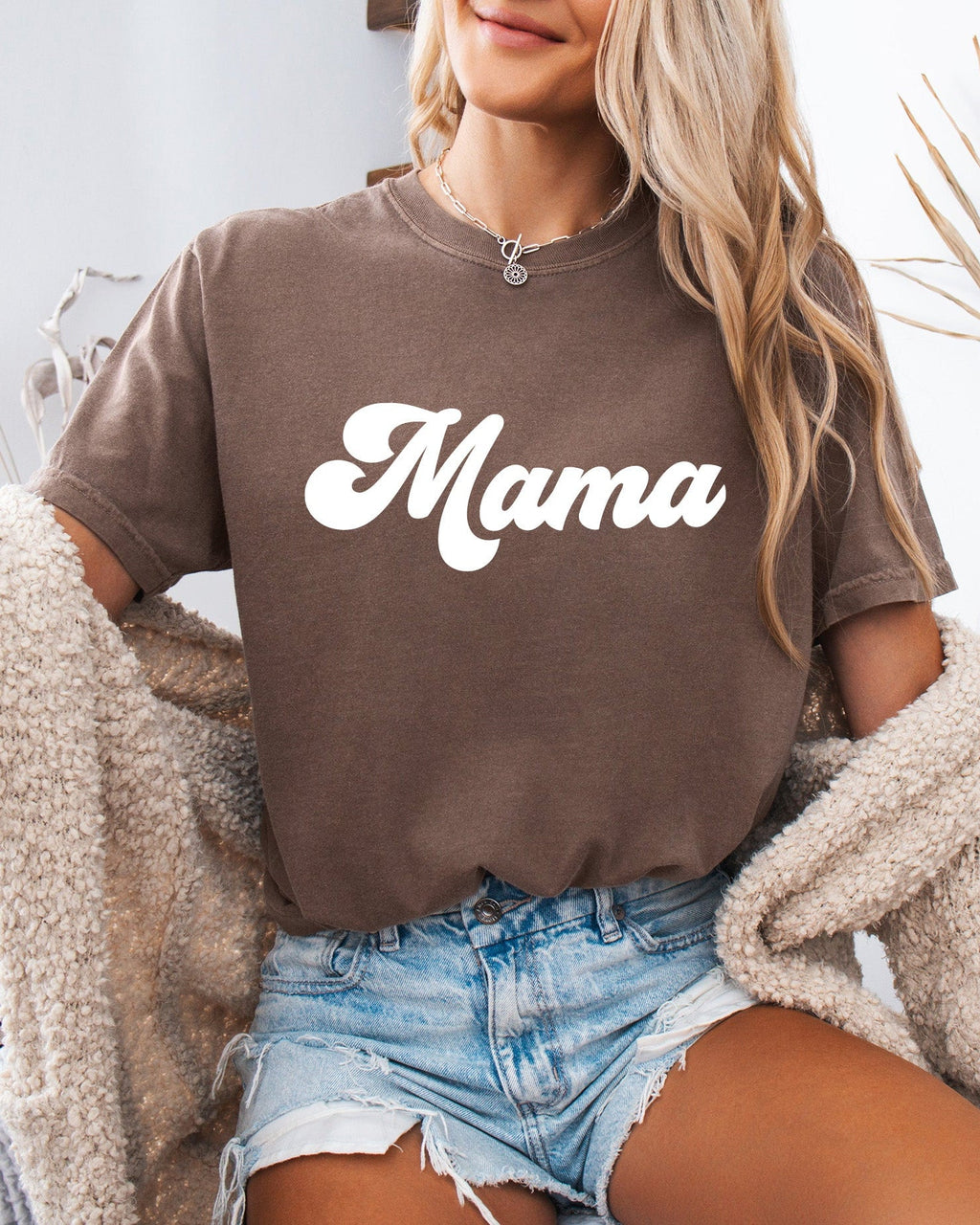 Groovy Mama Comfort Colors T Shirt