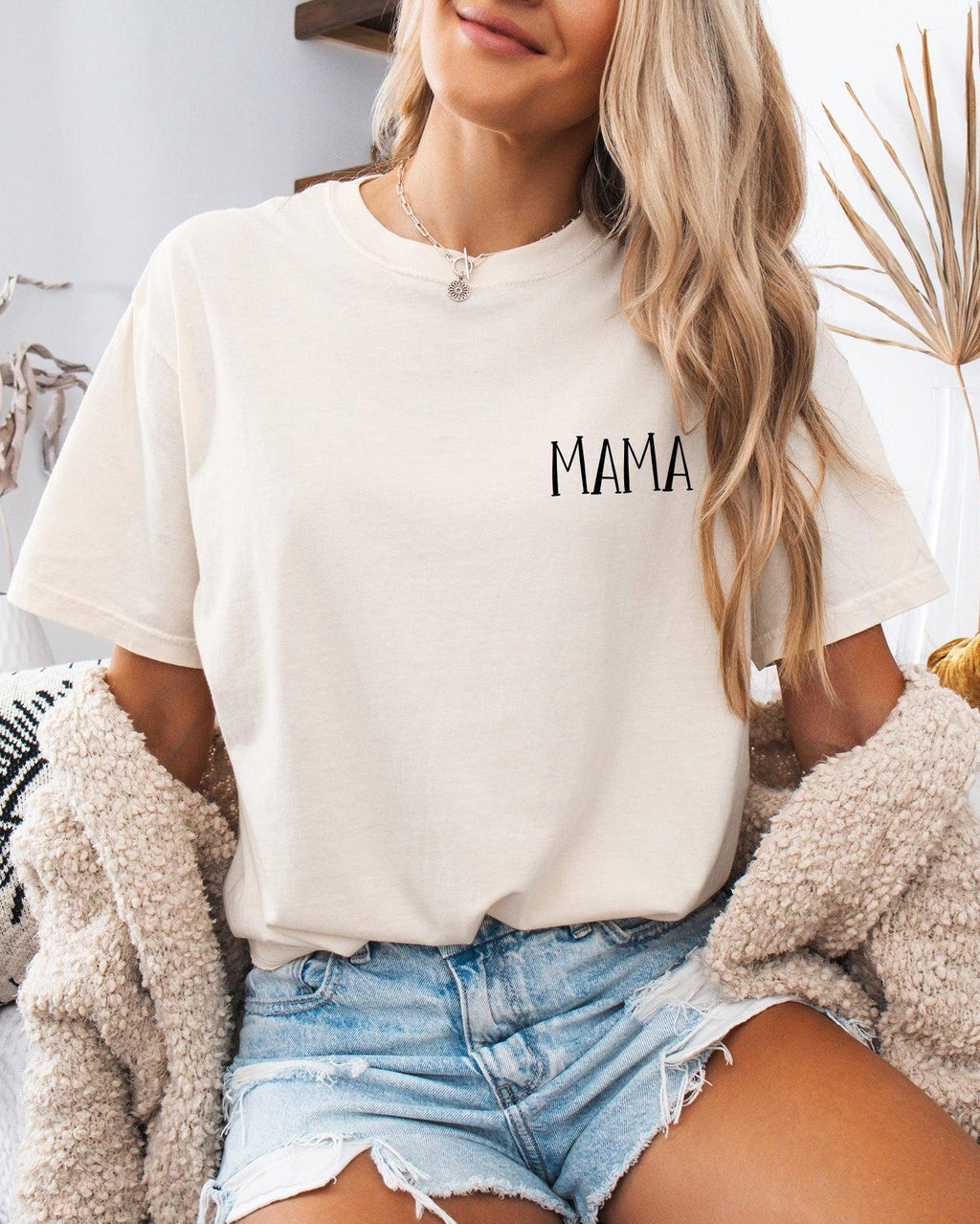 Mama Farmyard Comfort Colors T-Shirt