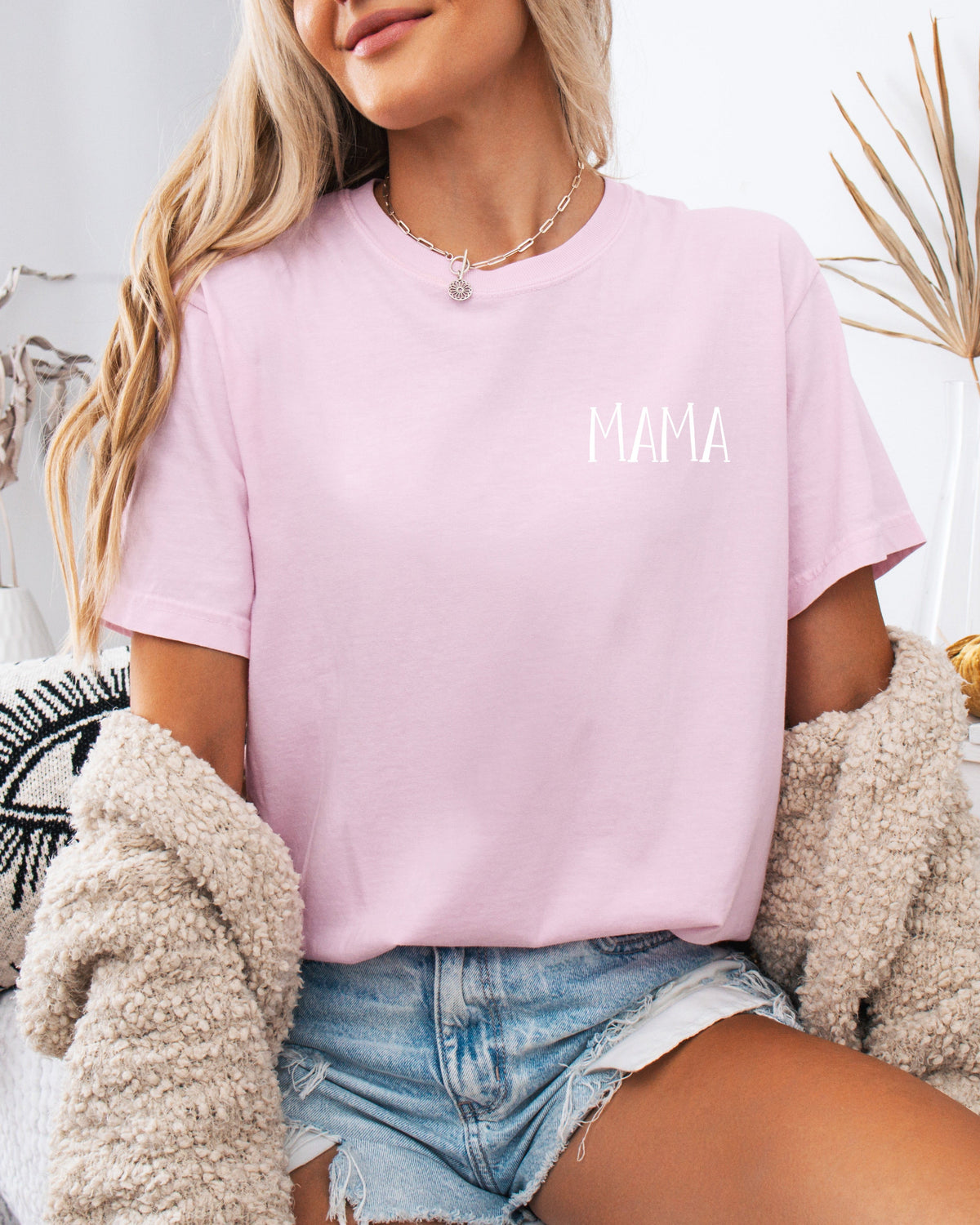 Mama Farmyard Comfort Colors T-Shirt