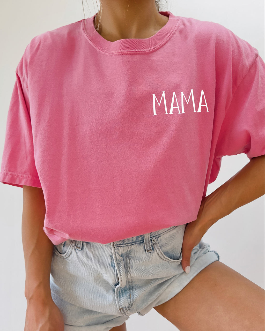 Mama Farmyard Comfort Colors T-Shirt
