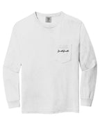 Mama Pocket Comfort Colors Long Sleeve Shirt