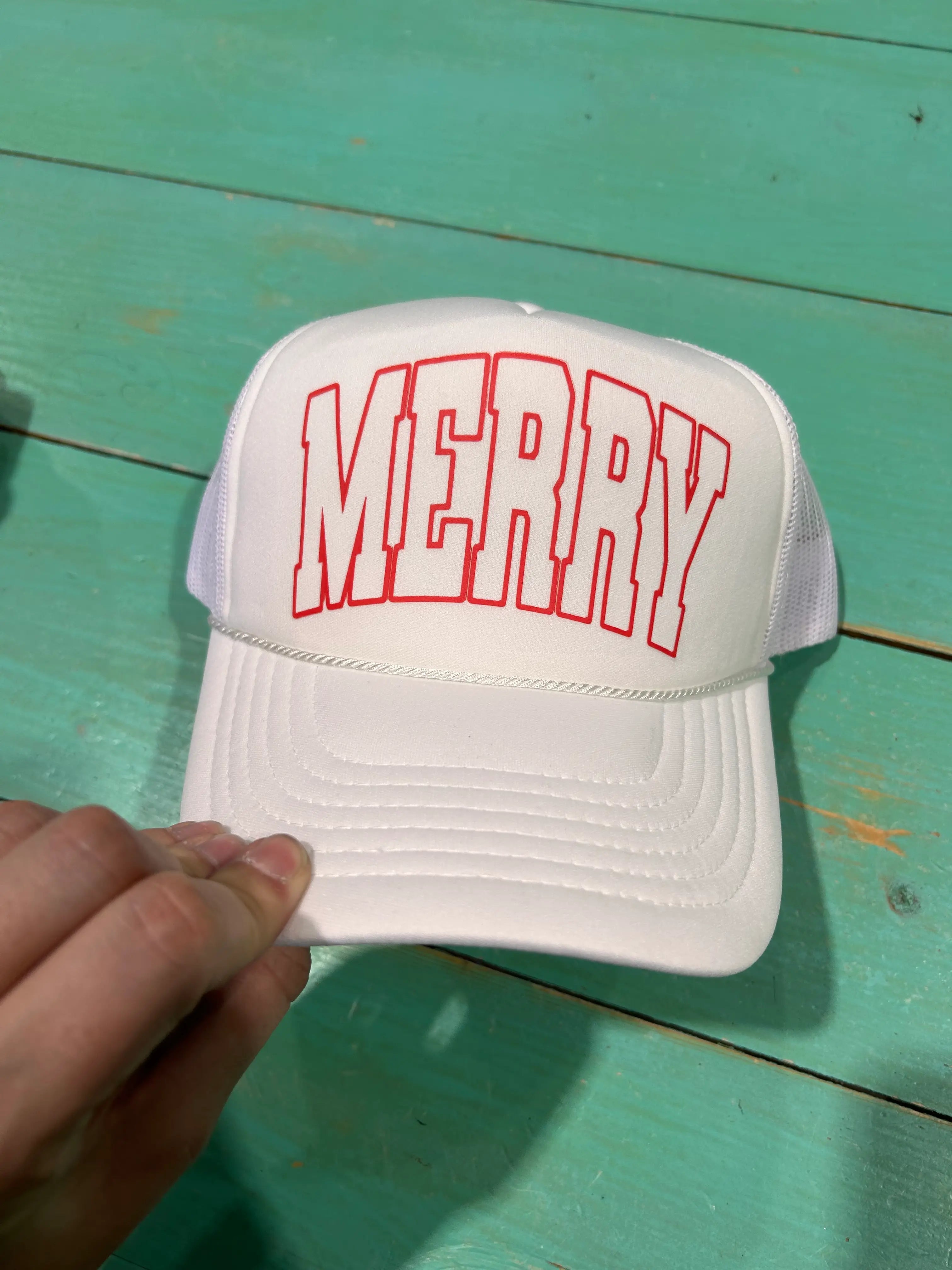 Merry Trucker Hat